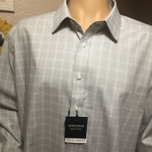 Nordstrom Other - NWT Men’s Nordstrom Tech Smart Traditional Fit Plaid Dress Shirt